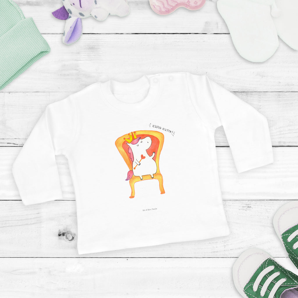 18-24 Monate Baby Longsleeve Einhorn König Mädchen, Jungen, Baby, Langarm, Bio, Kleidung, Longsleeve, Einhorn, Einhörner, Einhorn Deko, Pegasus, Unicorn, König, Präsident, Bundeskanzler, Herrscher, Kaiser, Prinzessin, Krone