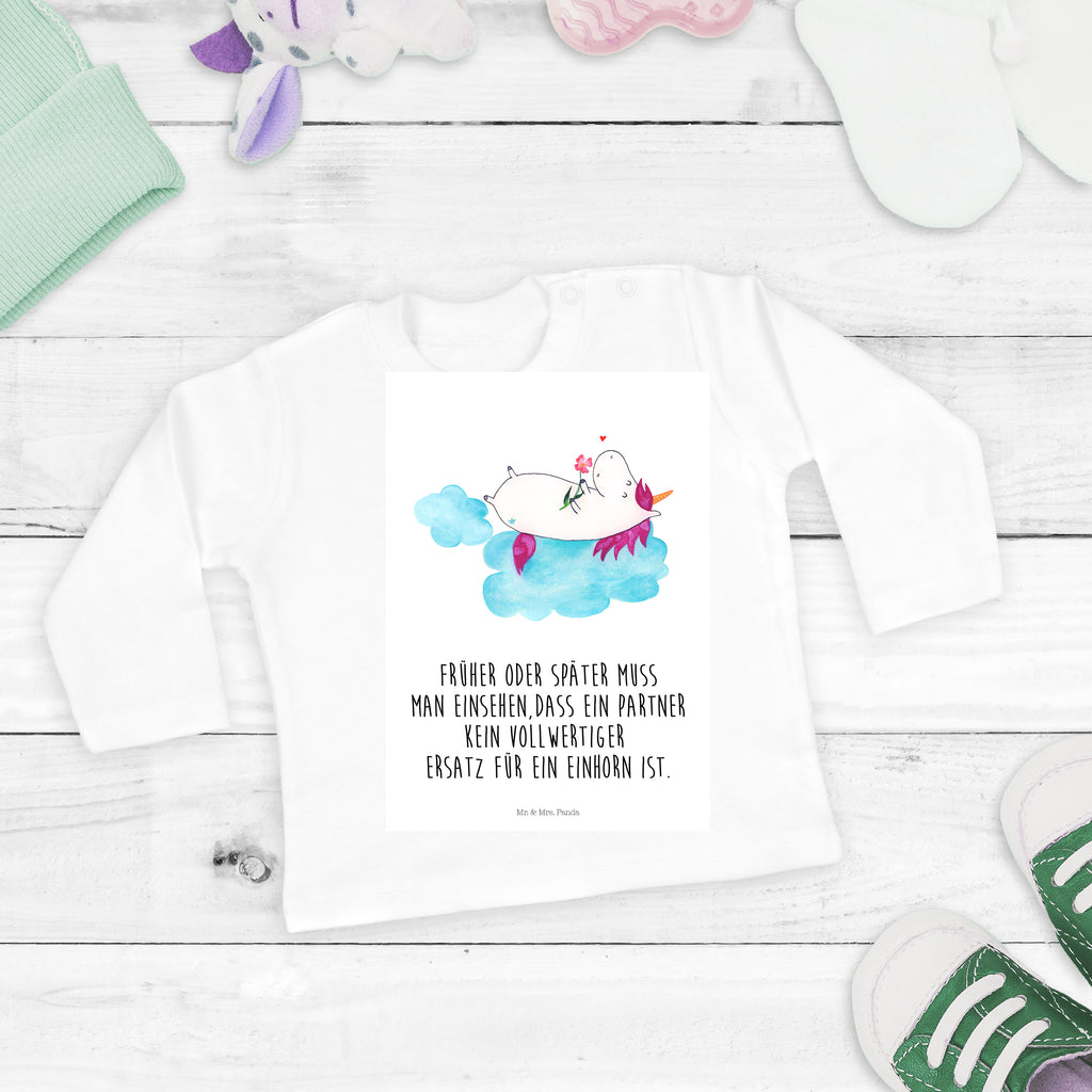18-24 Monate Baby Longsleeve Einhorn verliebt auf Wolke Mädchen, Jungen, Baby, Langarm, Bio, Kleidung, Longsleeve, Einhorn, Einhörner, Einhorn Deko, Pegasus, Unicorn, verliebt, Liebe, Liebesbeweis, Freundin, Wolke