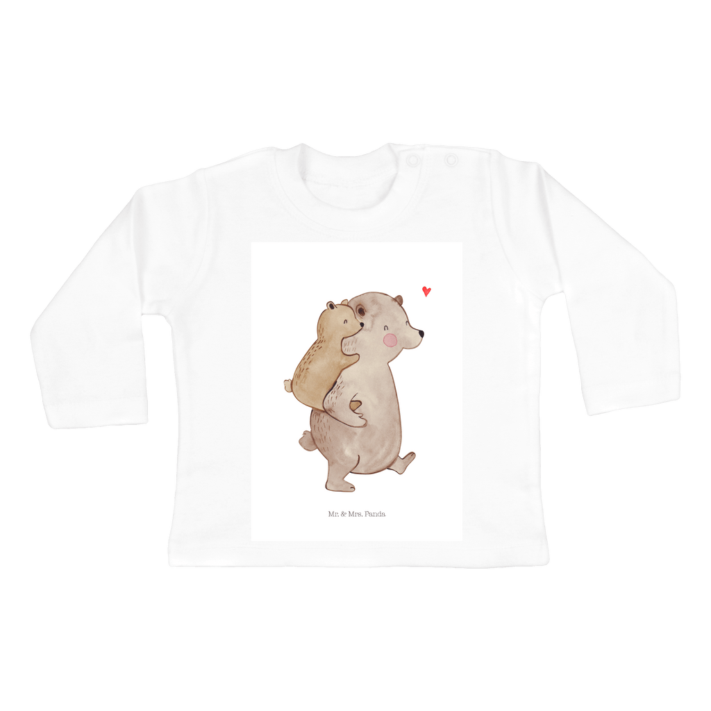 18-24 Monate Baby Longsleeve Papa Bär Mädchen, Jungen, Baby, Langarm, Bio, Kleidung, Longsleeve, Familie, Vatertag, Muttertag, Bruder, Schwester, Mama, Papa, Oma, Opa, Geschenk, Vater, Papi, Vati, Onkel, Geburtstag