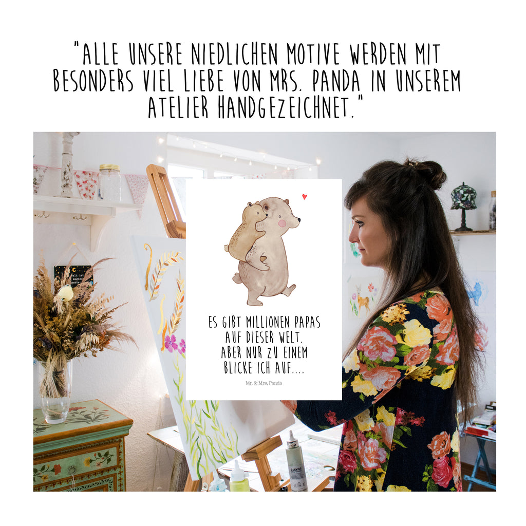 18-24 Monate Baby Longsleeve Papa Bär Mädchen, Jungen, Baby, Langarm, Bio, Kleidung, Longsleeve, Familie, Vatertag, Muttertag, Bruder, Schwester, Mama, Papa, Oma, Opa, Geschenk, Vater, Papi, Vati, Onkel, Geburtstag