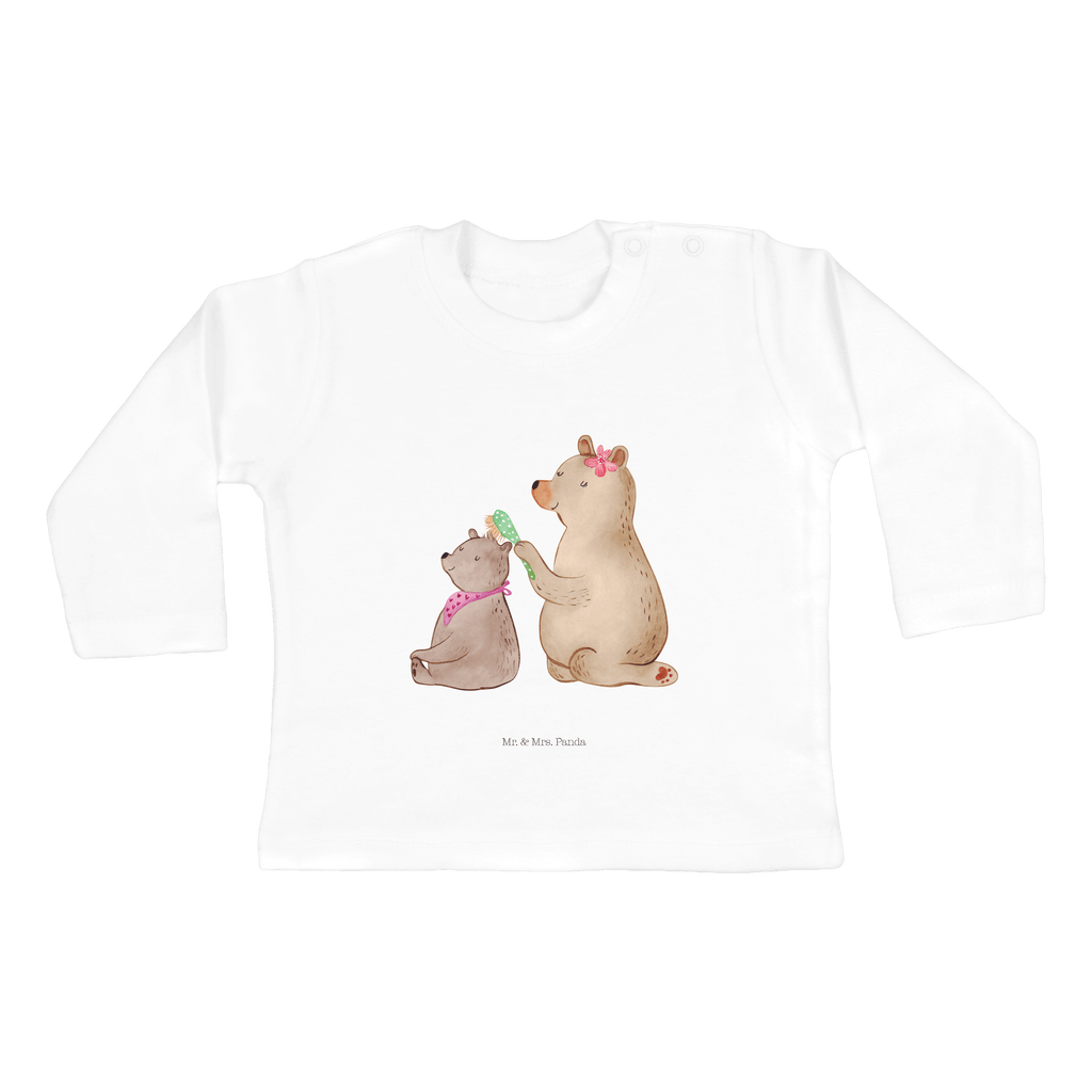 18-24 Monate Baby Longsleeve Bär mit Kind Mädchen, Jungen, Baby, Langarm, Bio, Kleidung, Longsleeve, Familie, Vatertag, Muttertag, Bruder, Schwester, Mama, Papa, Oma, Opa, Geschenk, Mutti, Mutter