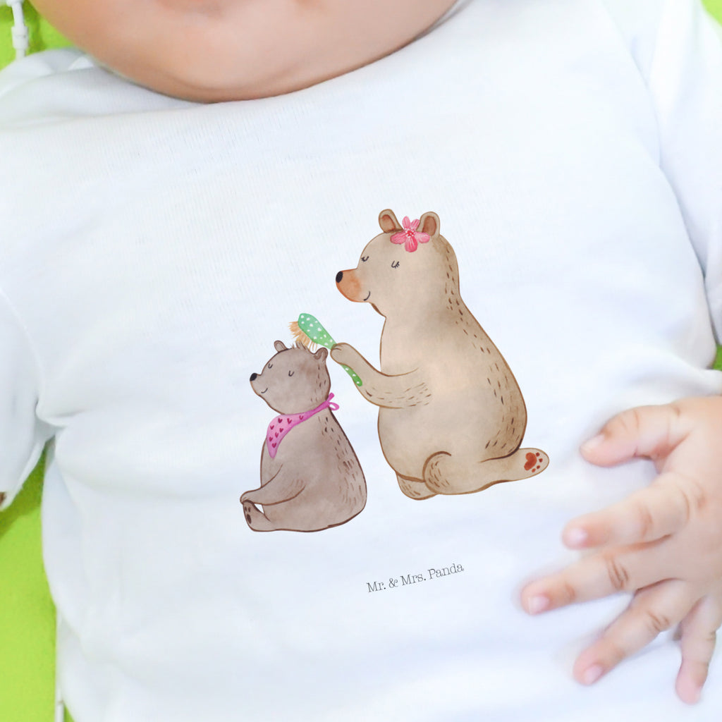 18-24 Monate Baby Longsleeve Bär mit Kind Mädchen, Jungen, Baby, Langarm, Bio, Kleidung, Longsleeve, Familie, Vatertag, Muttertag, Bruder, Schwester, Mama, Papa, Oma, Opa, Geschenk, Mutti, Mutter