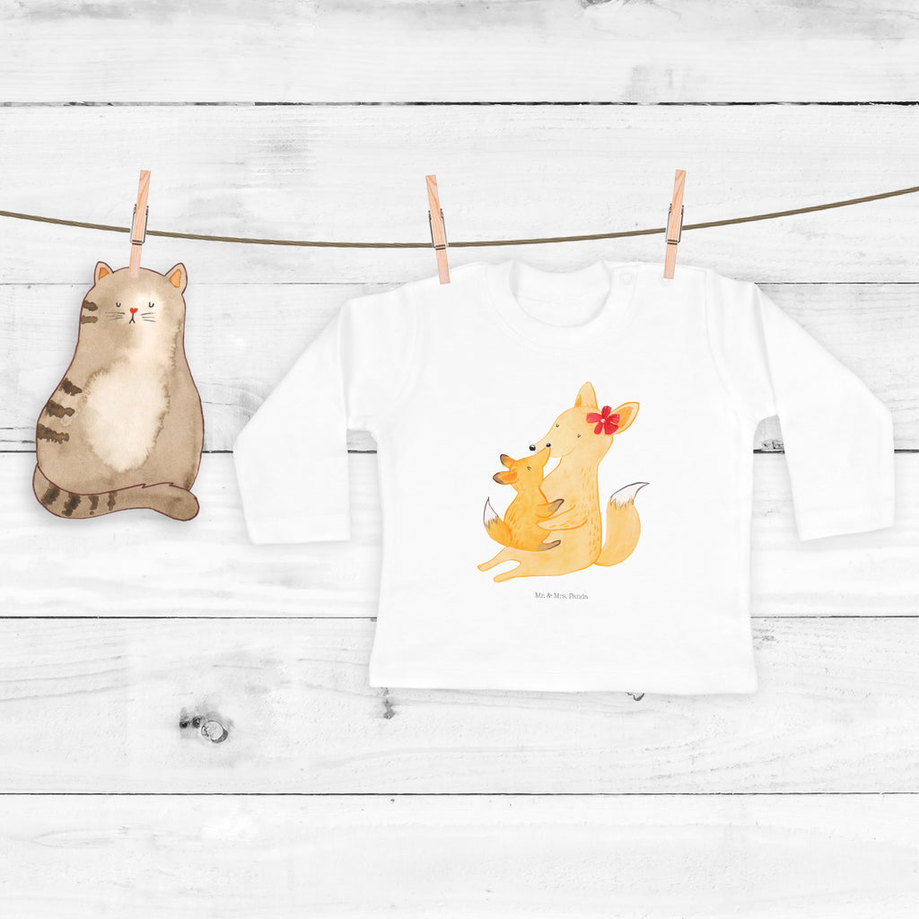 18-24 Monate Baby Longsleeve Fuchs Mama & Kind Mädchen, Jungen, Baby, Langarm, Bio, Kleidung, Longsleeve, Familie, Vatertag, Muttertag, Bruder, Schwester, Mama, Papa, Oma, Opa, Mutter, Tochter, Lieblingstochter, Beste Tochter, Geschenk