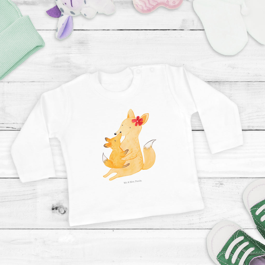 18-24 Monate Baby Longsleeve Fuchs Mama & Kind Mädchen, Jungen, Baby, Langarm, Bio, Kleidung, Longsleeve, Familie, Vatertag, Muttertag, Bruder, Schwester, Mama, Papa, Oma, Opa, Mutter, Tochter, Lieblingstochter, Beste Tochter, Geschenk