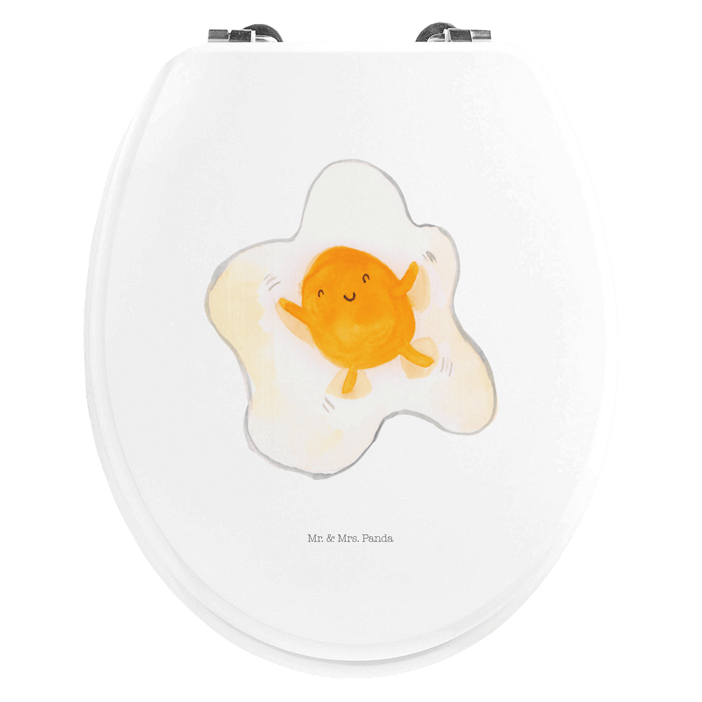 Motiv WC Sitz Spiegelei Klobrille, Klodeckel, Toilettendeckel, WC-Sitz, Toilette, Tiermotive, Gute Laune, lustige Sprüche, Tiere, Ei, Spiegelei, Schön, Tag, Glücklich, Liebe
