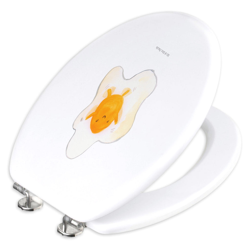Motiv WC Sitz Spiegelei Klobrille, Klodeckel, Toilettendeckel, WC-Sitz, Toilette, Tiermotive, Gute Laune, lustige Sprüche, Tiere, Ei, Spiegelei, Schön, Tag, Glücklich, Liebe