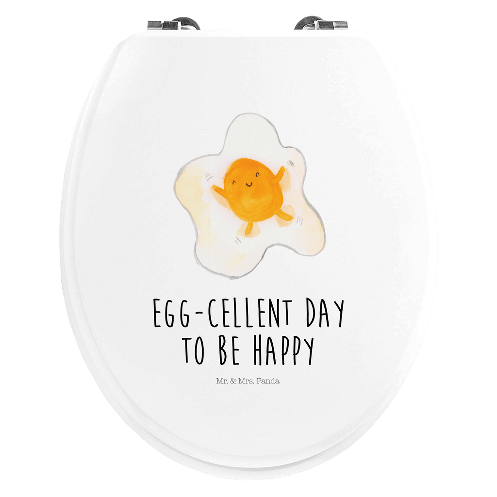 Motiv WC Sitz Spiegelei Klobrille, Klodeckel, Toilettendeckel, WC-Sitz, Toilette, Tiermotive, Gute Laune, lustige Sprüche, Tiere, Ei, Spiegelei, Schön, Tag, Glücklich, Liebe