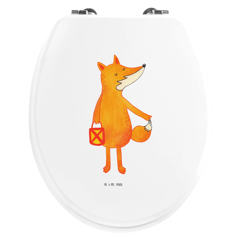 Motiv WC Sitz Fuchs Laterne Klobrille, Klodeckel, Toilettendeckel, WC-Sitz, Toilette, Fuchs, Füchse, Spruch trösten, Liebeskummer Spruch, Laterne, Sankt Martin, Laternenumzug, Aufmuntern, Cäsar Otto Hugo Flaischlen