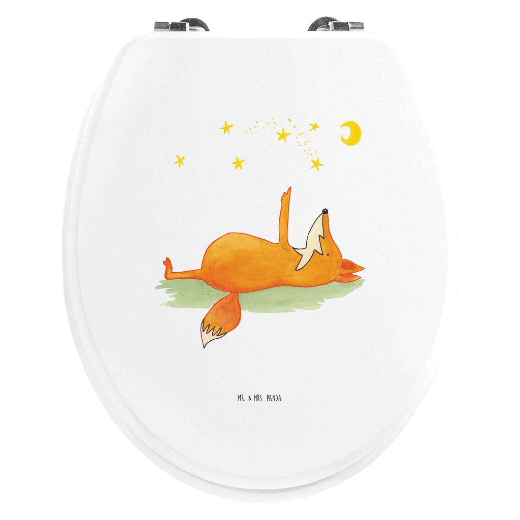 Motiv WC Sitz Fuchs Sterne Klobrille, Klodeckel, Toilettendeckel, WC-Sitz, Toilette, Fuchs, Füchse, tröstende Worte, Spruch positiv, Spruch schön, Romantik, Always Look on the Bright Side of Life