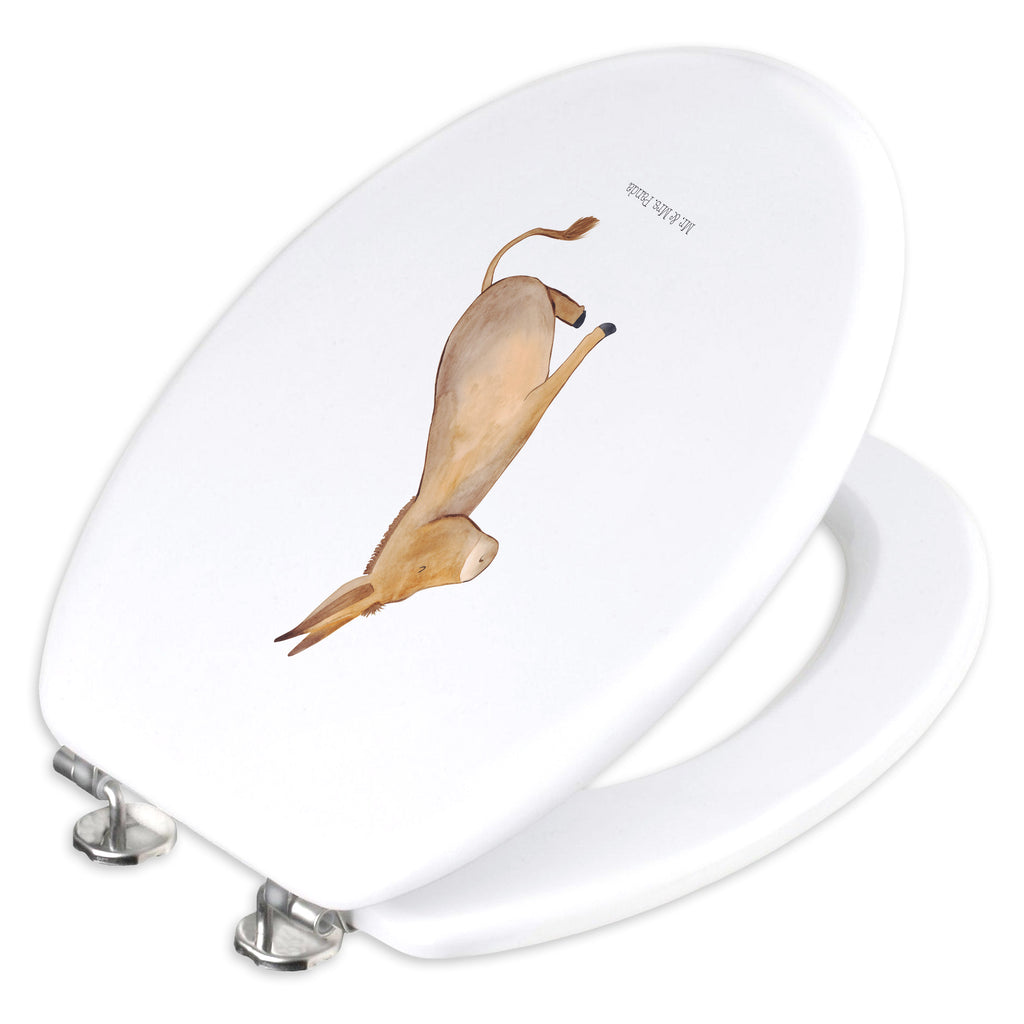 Motiv WC Sitz Esel Klobrille, Klodeckel, Toilettendeckel, WC-Sitz, Toilette, Tiermotive, Gute Laune, lustige Sprüche, Tiere, Esel, Weisheit, Lebensmut, Lebensglück, Ziel, Lebensziel, Mut, erfolg, tapferkeit, positive gedanken, zuversicht