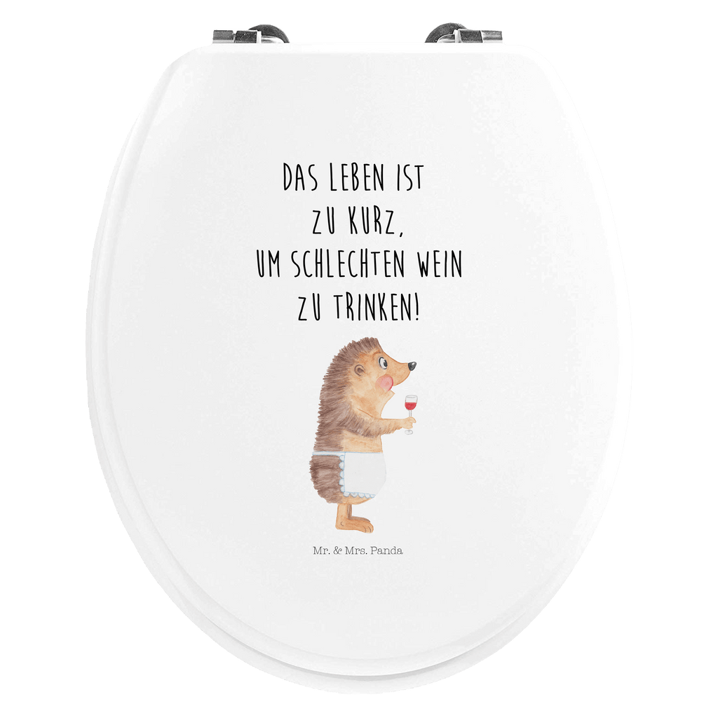 Motiv WC Sitz Igel mit Wein Klobrille, Klodeckel, Toilettendeckel, WC-Sitz, Toilette, Tiermotive, Gute Laune, lustige Sprüche, Tiere, Wein Spruch, Igel, Geschenk Weintrinker, Geschenk Weinliebhaber, Wein Deko, Weinglas, Rotwein, Weißwein, Wein trinken