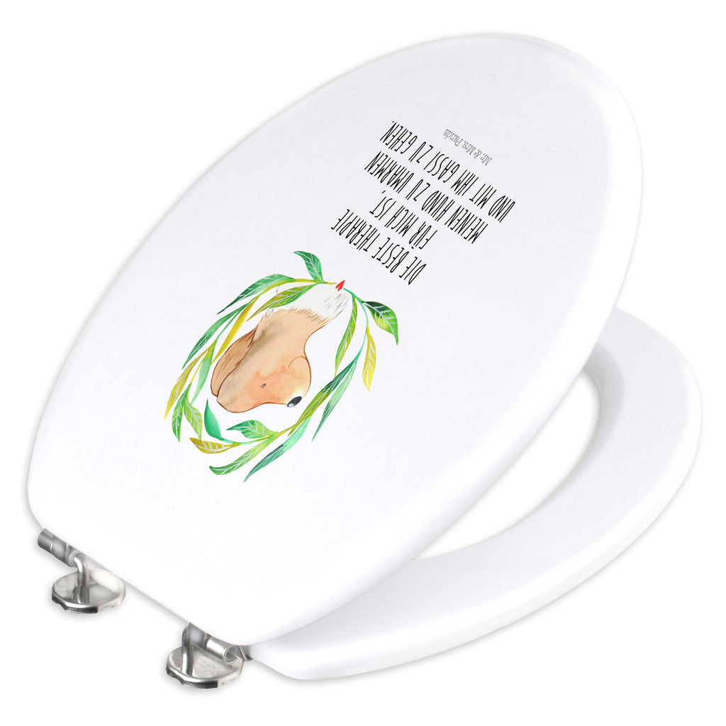 Motiv WC Sitz Hund Ranke Klobrille, Klodeckel, Toilettendeckel, WC-Sitz, Toilette, Hund, Hundemotiv, Haustier, Hunderasse, Tierliebhaber, Hundebesitzer, Sprüche, Ranke, Therapie, Selbsttherapie, Hundeliebe, Hundeglück, Hunde
