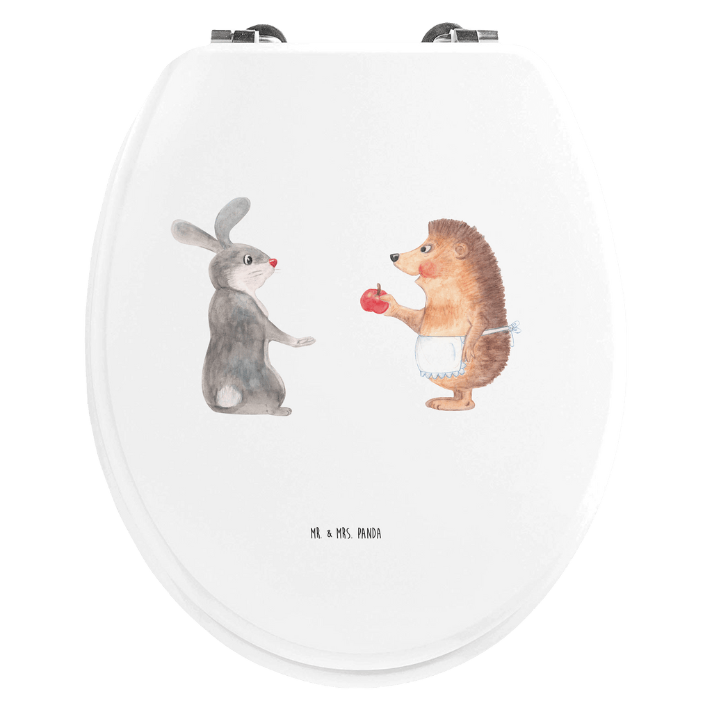 Motiv WC Sitz Liebe ist nie ohne Schmerz Klobrille, Klodeckel, Toilettendeckel, WC-Sitz, Toilette, Tiermotive, Gute Laune, lustige Sprüche, Tiere, Igel und Hase, Igel, Hase, Liebe Spruch, Liebeskummer Geschenk, Herzschmerz, Trösten, Trennungsschmerz, Spruch romantisch