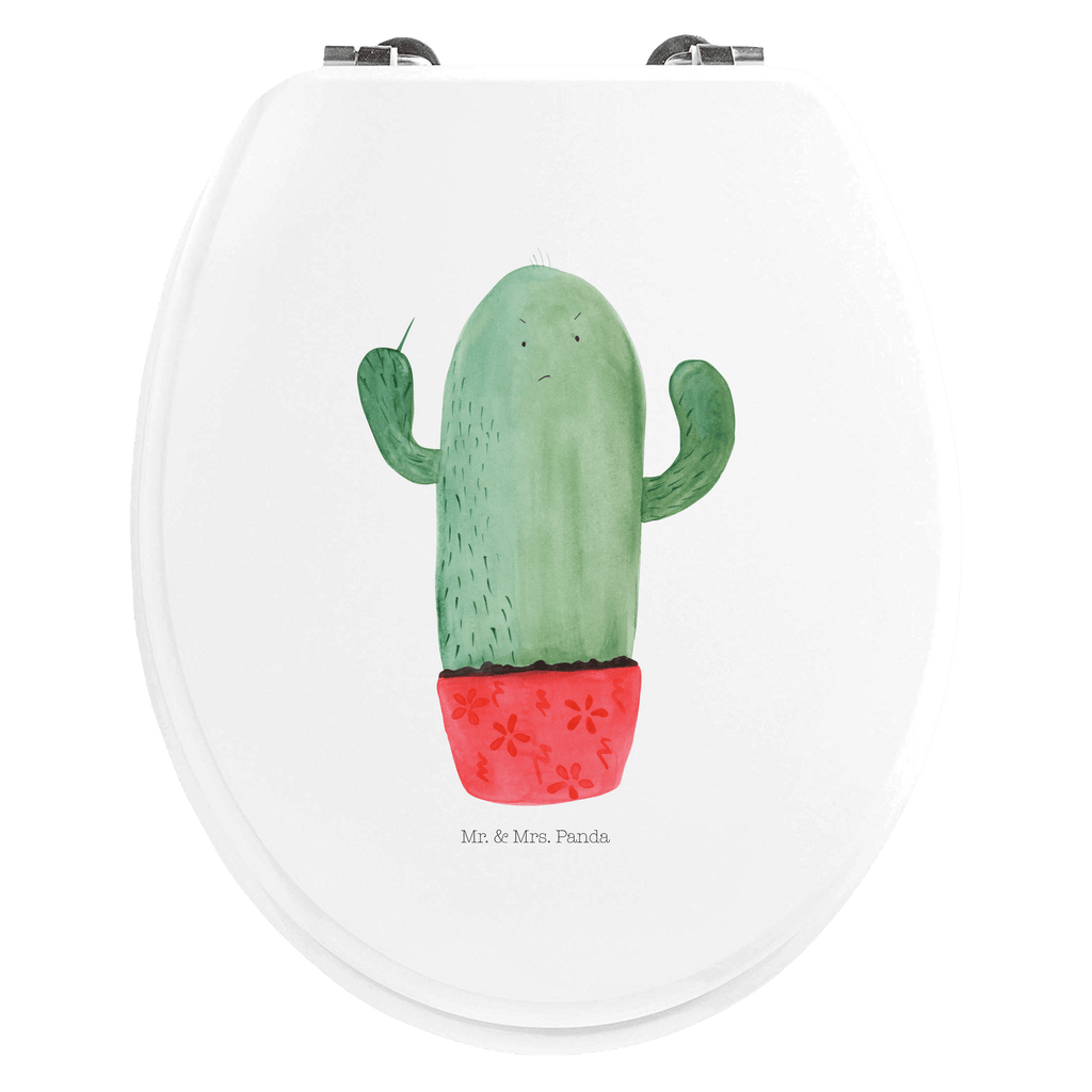 Motiv WC Sitz Kaktus wütend Klobrille, Klodeckel, Toilettendeckel, WC-Sitz, Toilette, Kaktus, Kakteen, ärgern, Büro, Schule, Büroalltag, Chefin, Kollege, Kollegin, wütend