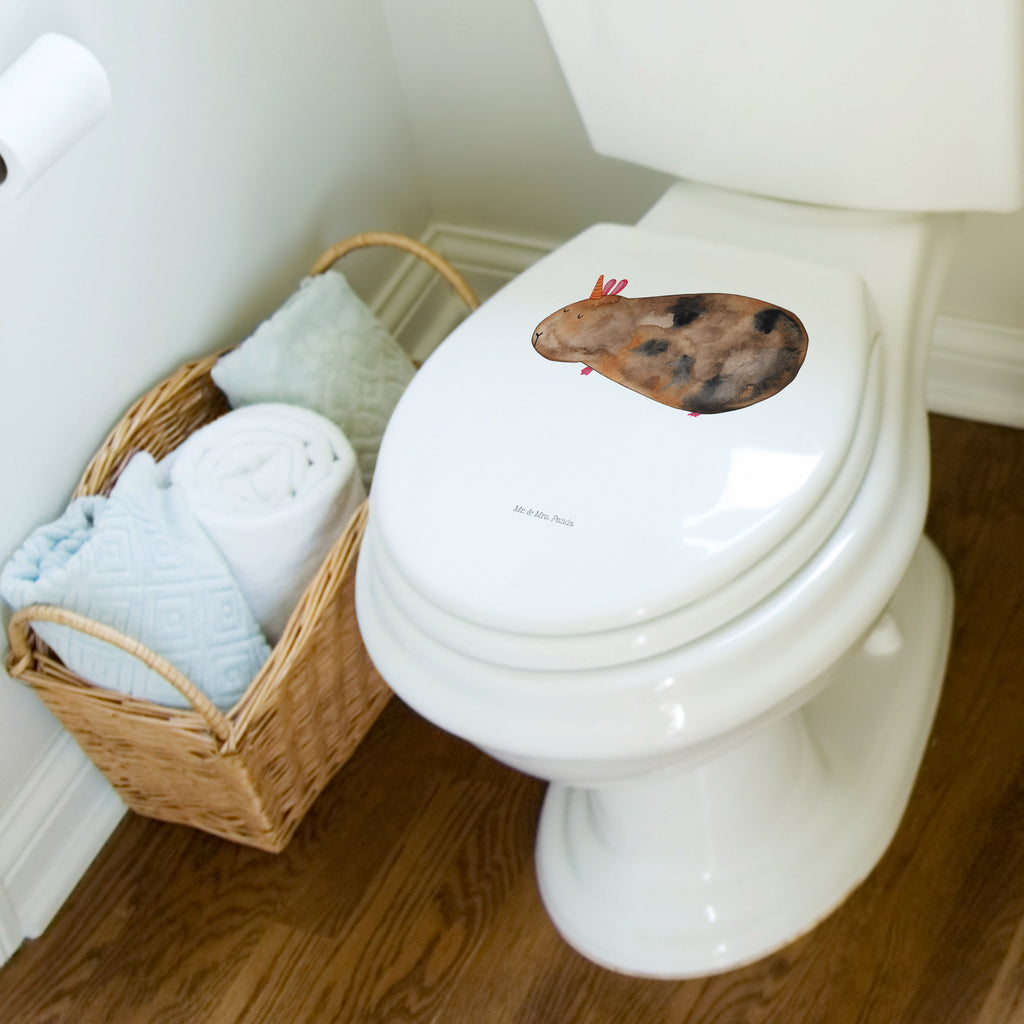 Motiv WC Sitz Meerhörnchen Klobrille, Klodeckel, Toilettendeckel, WC-Sitz, Toilette, Einhorn, Einhörner, Einhorn Deko, Pegasus, Unicorn, Meerhörnchen, Meericorn, Meerschwein, Meerschweinchen