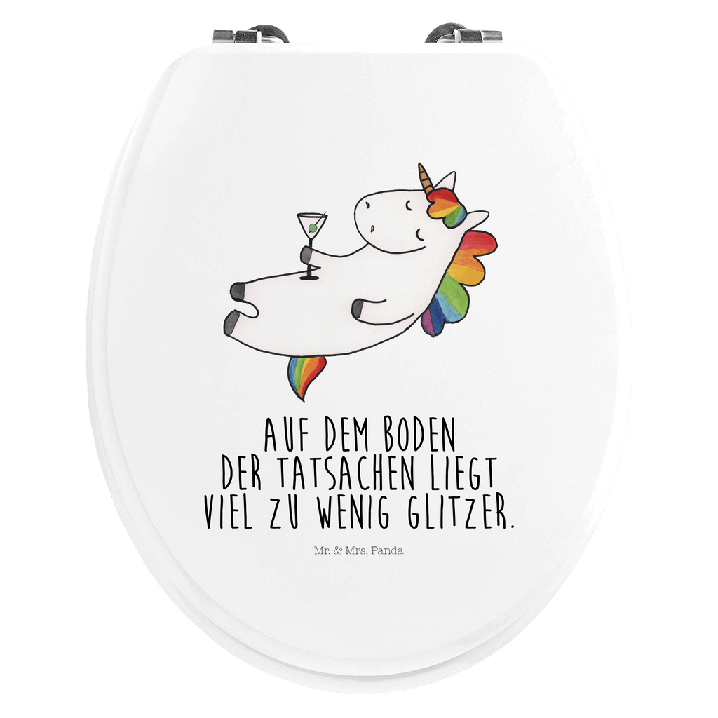 Motiv WC Sitz Einhorn Cocktail Klobrille, Klodeckel, Toilettendeckel, WC-Sitz, Toilette, Einhorn, Einhörner, Einhorn Deko, Pegasus, Unicorn, Party, Spaß, Feiern, Caipirinha, Rum, Cuba Libre, Sekt, Freundin, Geburtstag, lustig, witzig, Spruch, Glitzer