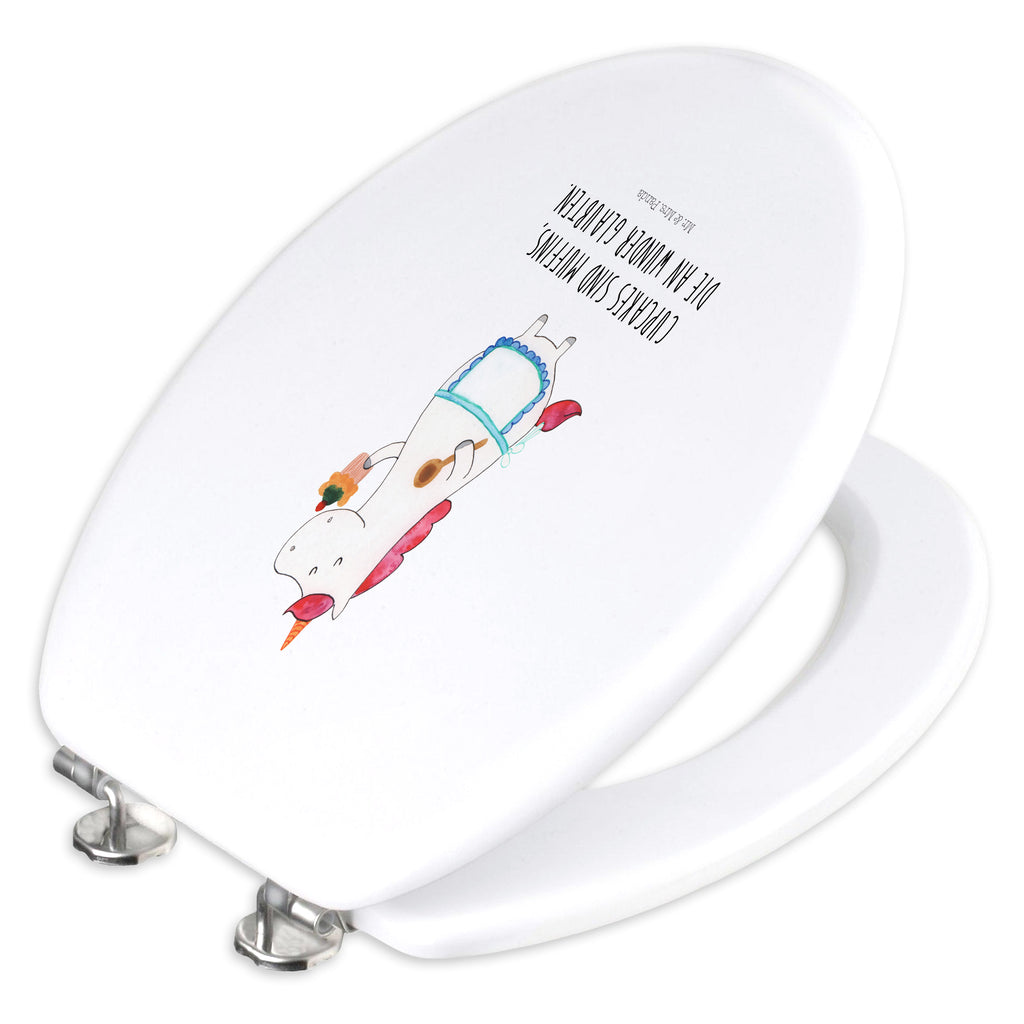 Motiv WC Sitz Einhorn Küchenfee Klobrille, Klodeckel, Toilettendeckel, WC-Sitz, Toilette, Einhorn, Einhörner, Einhorn Deko, Pegasus, Unicorn, backen, Muffin, Motivation, Träumer, träumen, Bäckerin, Hobbykoch, Koch, Torte, Kuchen