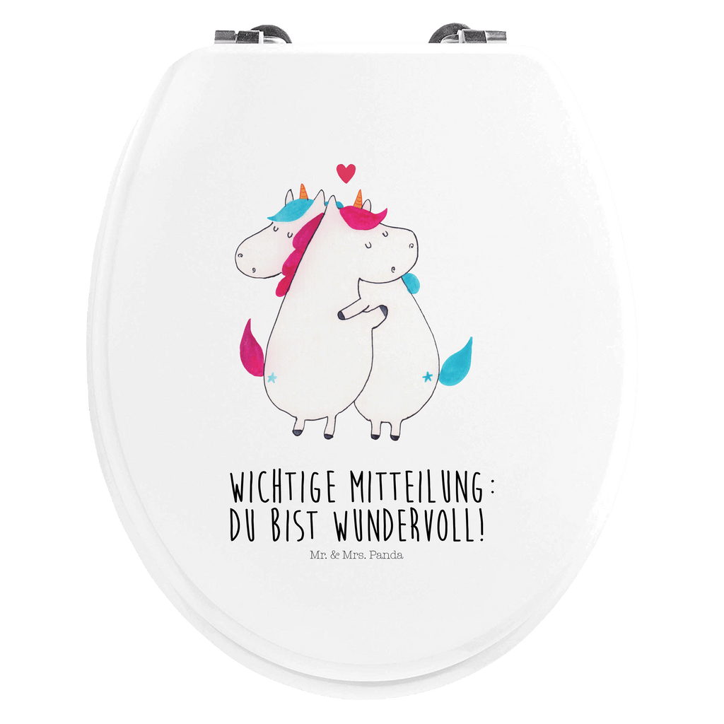 Motiv WC Sitz Einhorn Mitteilung Klobrille, Klodeckel, Toilettendeckel, WC-Sitz, Toilette, Einhorn, Einhörner, Einhorn Deko, Pegasus, Unicorn, Valentinstag, Valentine, Liebe, Geschenk, Partner, Ehe, lustig, witzig, Spruch