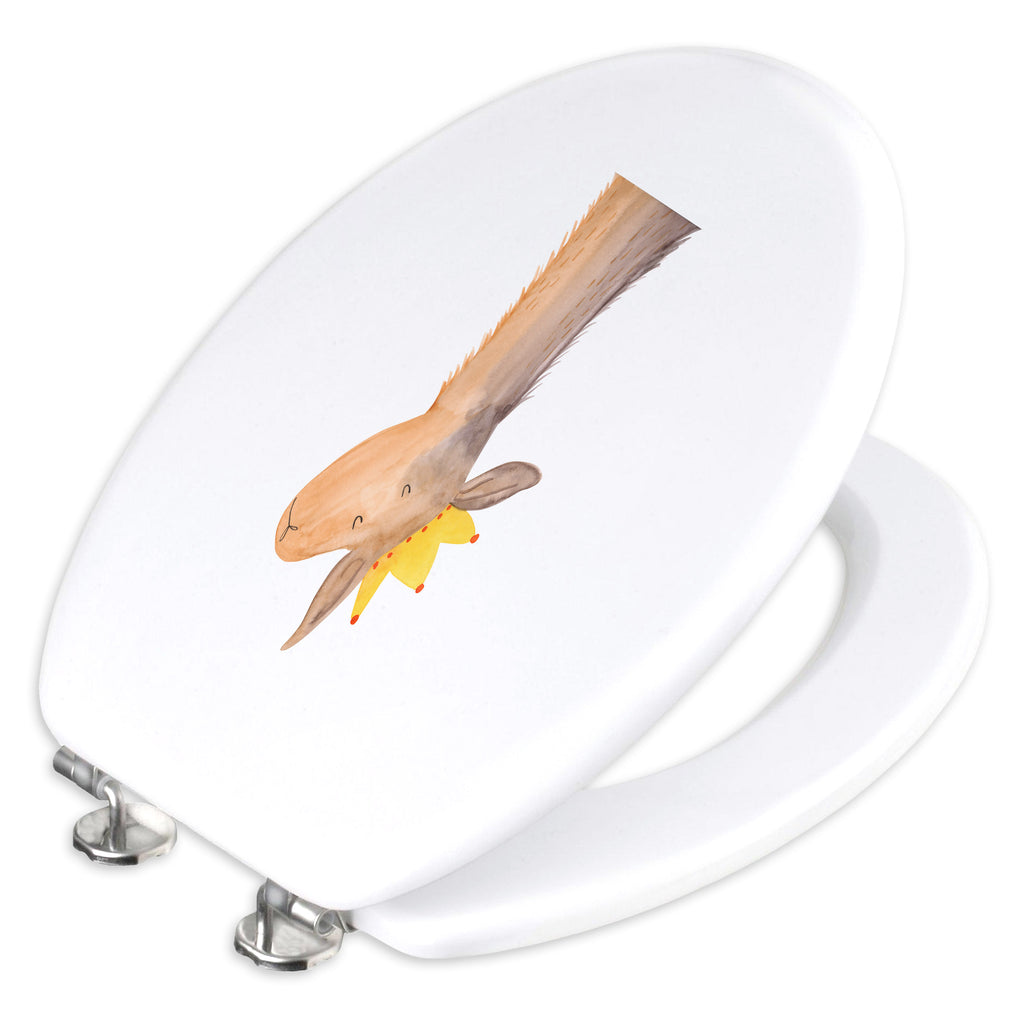 Motiv WC Sitz Lamakopf König Klobrille, Klodeckel, Toilettendeckel, WC-Sitz, Toilette, Lama, Alpaka, Lamas, König, Königin, Freundin, Mama, Papa, Büro Kollege, Kollegin, Chef, Vorgesetzter, Abi, Abitur