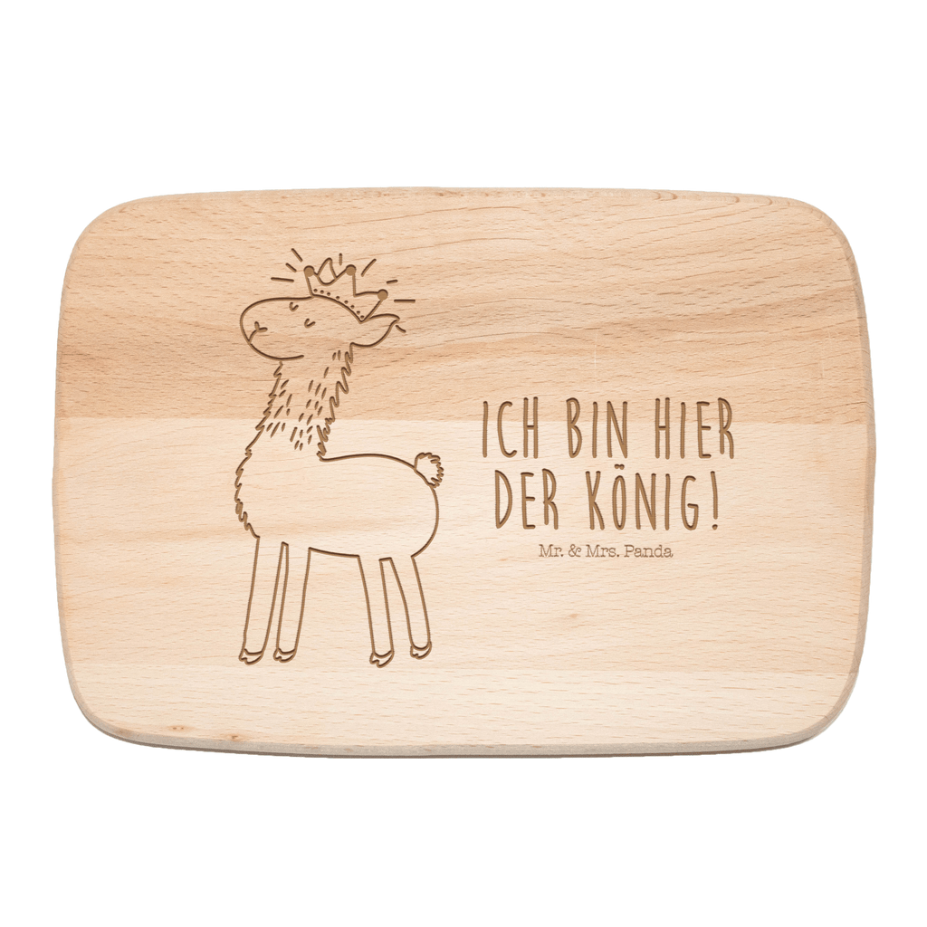 Frühstücksbrett Lama König Frühstücksbrett, Holzbrett, Schneidebrett, Schneidebrett Holz, Frühstücksbrettchen, Küchenbrett, Lama, Alpaka, Lamas, König, Königin, Freundin, Mama, Papa, Büro Kollege, Kollegin, Chef, Vorgesetzter, Abi, Abitur