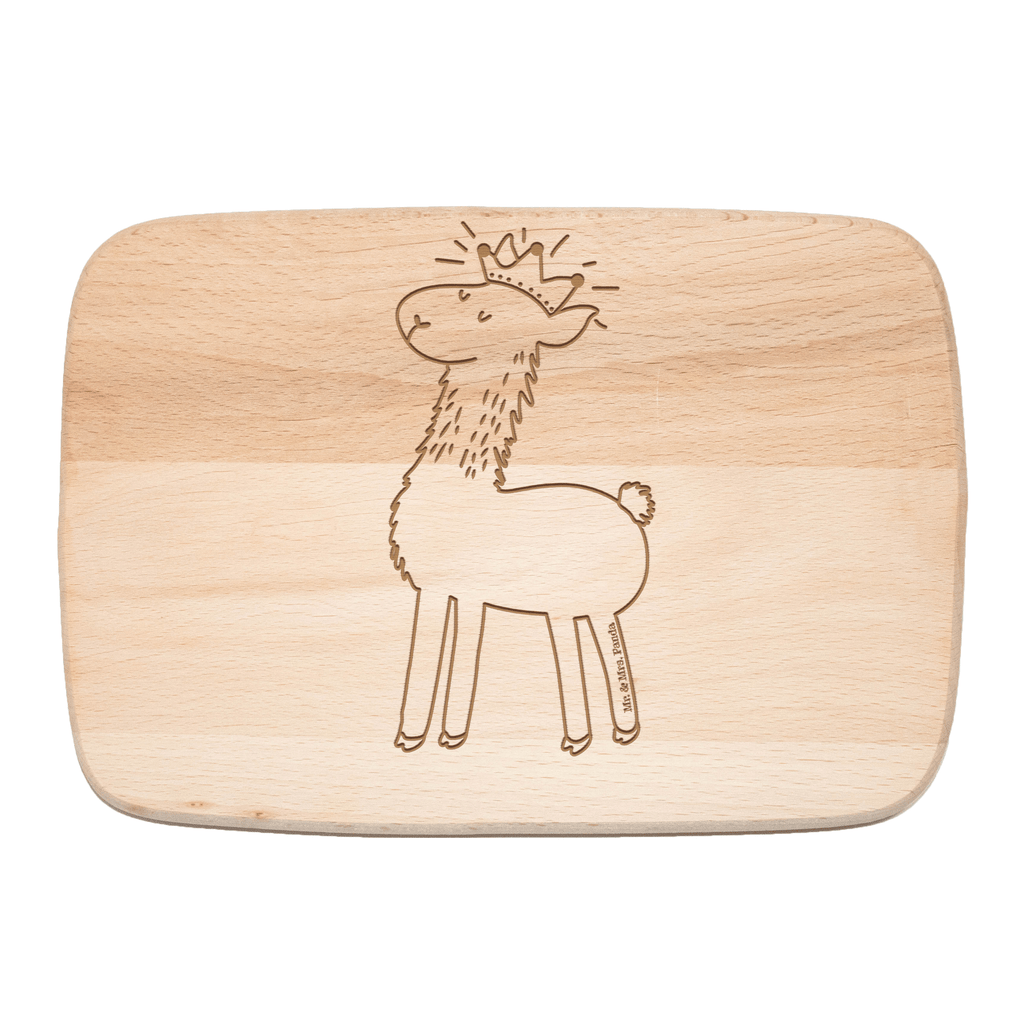 Frühstücksbrett Lama König Frühstücksbrett, Holzbrett, Schneidebrett, Schneidebrett Holz, Frühstücksbrettchen, Küchenbrett, Lama, Alpaka, Lamas, König, Königin, Freundin, Mama, Papa, Büro Kollege, Kollegin, Chef, Vorgesetzter, Abi, Abitur
