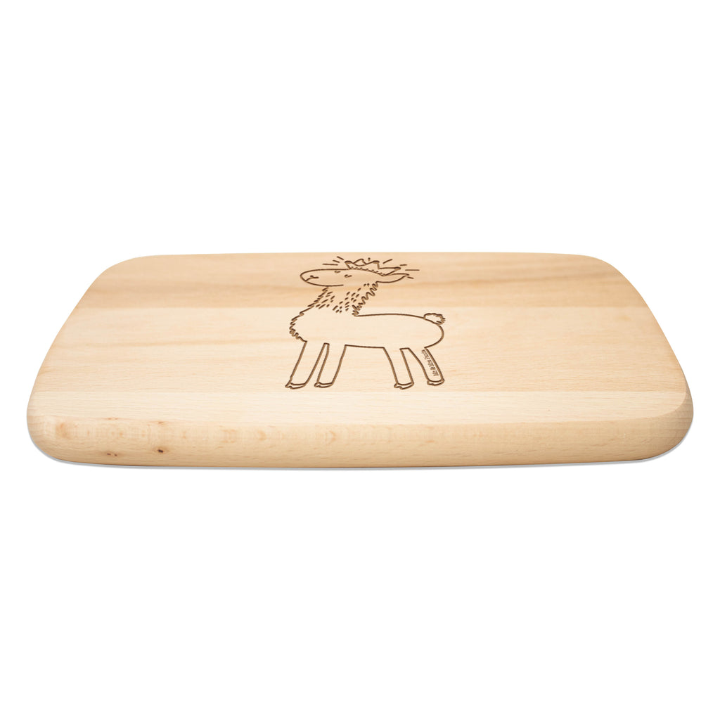 Frühstücksbrett Lama König Frühstücksbrett, Holzbrett, Schneidebrett, Schneidebrett Holz, Frühstücksbrettchen, Küchenbrett, Lama, Alpaka, Lamas, König, Königin, Freundin, Mama, Papa, Büro Kollege, Kollegin, Chef, Vorgesetzter, Abi, Abitur
