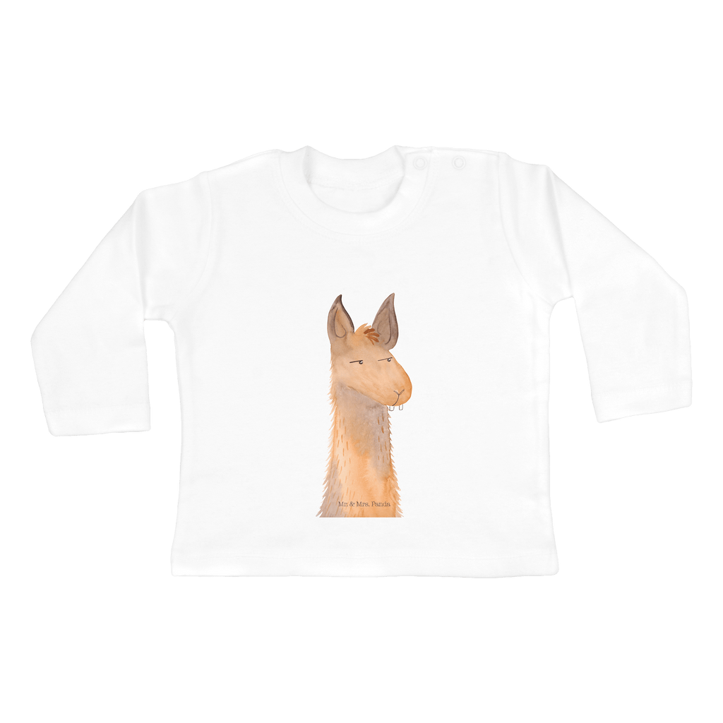 12-18 Monate Baby Longsleeve Lamakopf genervt Mädchen, Jungen, Baby, Langarm, Bio, Kleidung, Lama, Alpaka, Lamas, Recht haben, genervt sein, Freundin, beste Freundin, Partnerin, Büro, Büroalltag, Chef, Chefin, Azubi