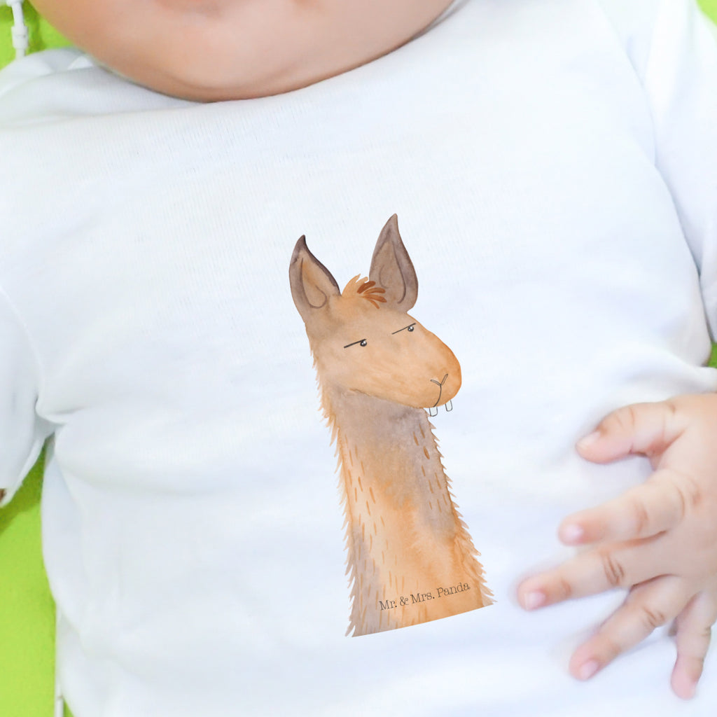 12-18 Monate Baby Longsleeve Lamakopf genervt Mädchen, Jungen, Baby, Langarm, Bio, Kleidung, Lama, Alpaka, Lamas, Recht haben, genervt sein, Freundin, beste Freundin, Partnerin, Büro, Büroalltag, Chef, Chefin, Azubi