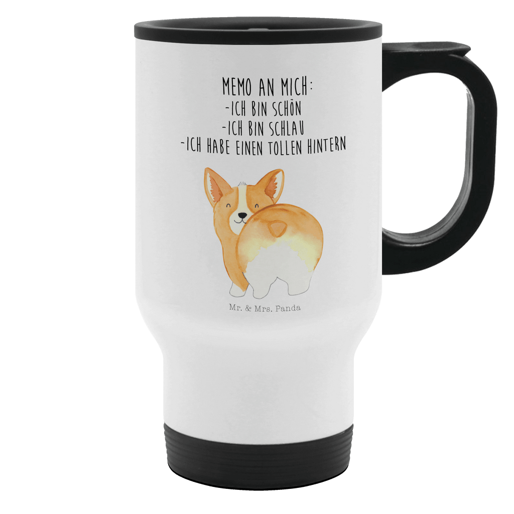 Thermobecher Corgie Po Thermobecher, To Go Becher, Thermotasse, Kaffeebecher, Isolierbecher, Thermobecher To Go, Warmhaltetasse, Edelstahlbecher, Reisebecher, Tasse mit Deckel, Thermobecher für 400 ml, Kaffeetasse zum Mitnehmen, Tasse zum Mitnehmen, Spülmaschinenfest, Hund, Hundemotiv, Haustier, Hunderasse, Tierliebhaber, Hundebesitzer, Sprüche, Corgie, Hundeliebe, Motivation, Selbstliebe, Spruch