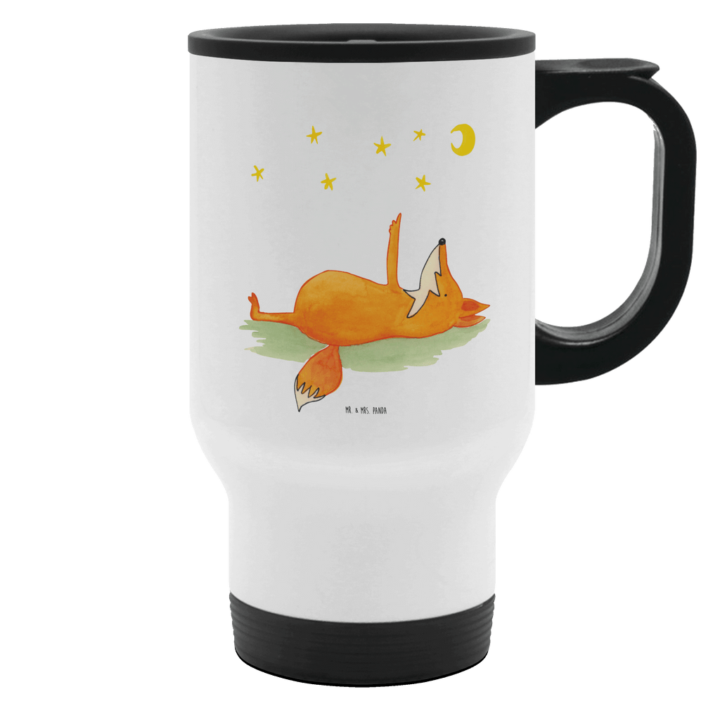 Thermobecher Fuchs Sterne Thermobecher, To Go Becher, Thermotasse, Kaffeebecher, Isolierbecher, Thermobecher To Go, Warmhaltetasse, Edelstahlbecher, Reisebecher, Tasse mit Deckel, Thermobecher für 400 ml, Kaffeetasse zum Mitnehmen, Tasse zum Mitnehmen, Spülmaschinenfest, Fuchs, Füchse, tröstende Worte, Spruch positiv, Spruch schön, Romantik, Always Look on the Bright Side of Life