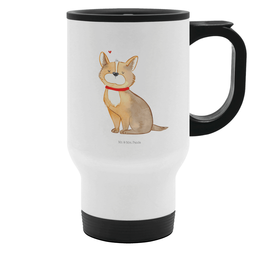 Thermobecher Hundeglück Thermobecher, To Go Becher, Thermotasse, Kaffeebecher, Isolierbecher, Thermobecher To Go, Warmhaltetasse, Edelstahlbecher, Reisebecher, Tasse mit Deckel, Thermobecher für 400 ml, Kaffeetasse zum Mitnehmen, Tasse zum Mitnehmen, Spülmaschinenfest, Hund, Hundemotiv, Haustier, Hunderasse, Tierliebhaber, Hundebesitzer, Sprüche, Corgie, Hundeliebe, Spruch, Hundemama, Liebe