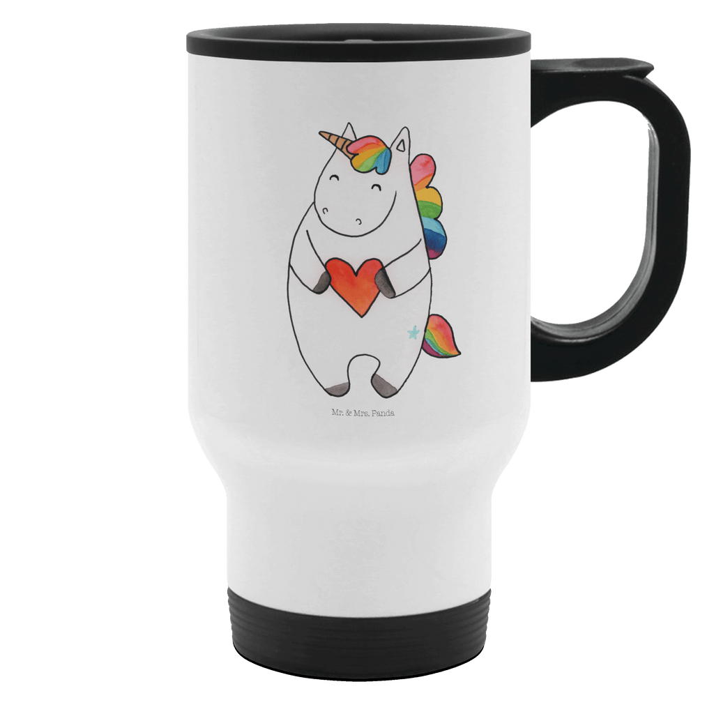 Thermobecher Einhorn Herz Thermobecher, To Go Becher, Thermotasse, Kaffeebecher, Isolierbecher, Thermobecher To Go, Warmhaltetasse, Edelstahlbecher, Reisebecher, Tasse mit Deckel, Thermobecher für 400 ml, Kaffeetasse zum Mitnehmen, Tasse zum Mitnehmen, Spülmaschinenfest, Einhorn, Einhörner, Einhorn Deko, Pegasus, Unicorn, Herz, schlimm, böse, witzig, lustig, Freundin, anders, bunt