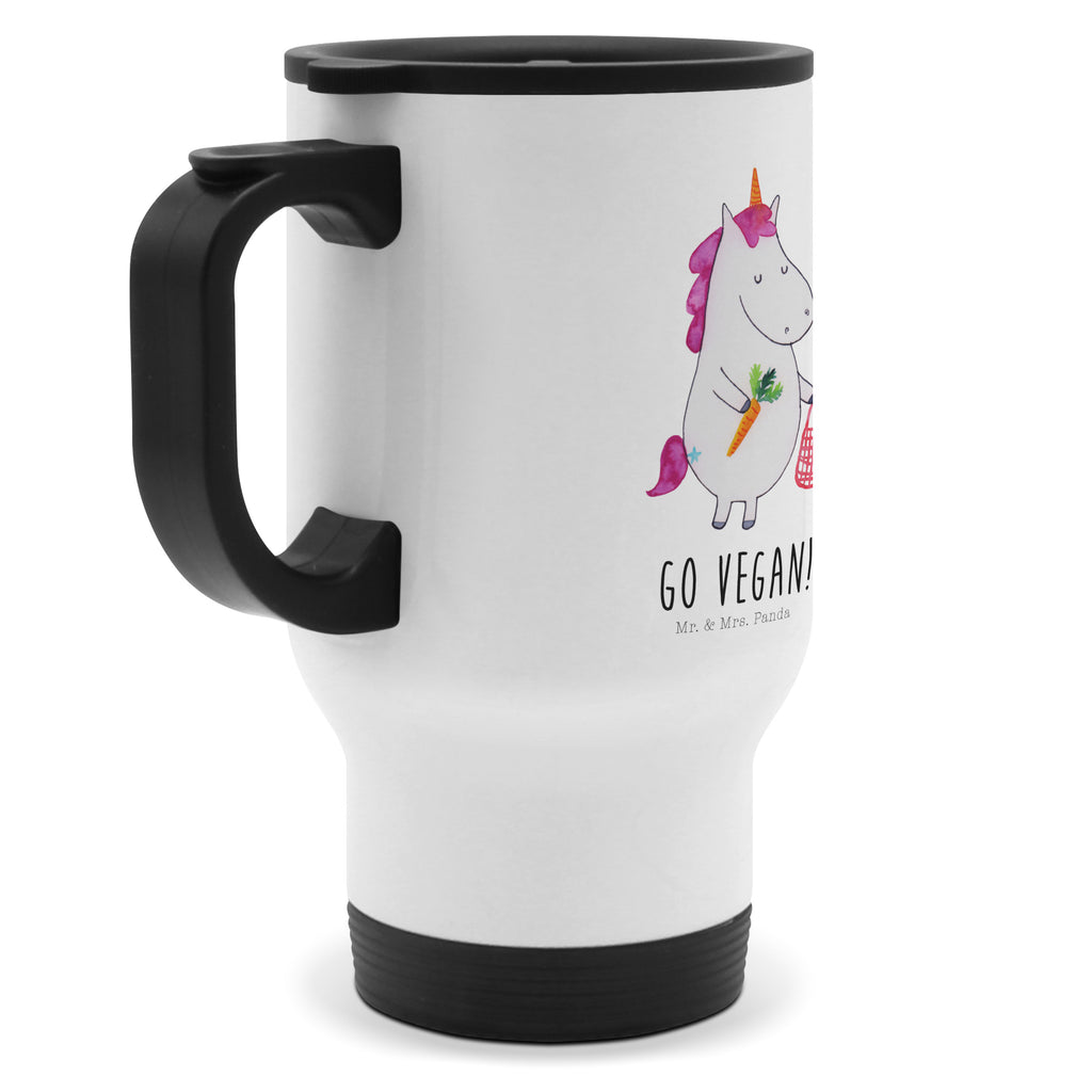 Thermobecher Einhorn Vegan Thermobecher, To Go Becher, Thermotasse, Kaffeebecher, Isolierbecher, Thermobecher To Go, Warmhaltetasse, Edelstahlbecher, Reisebecher, Tasse mit Deckel, Thermobecher für 400 ml, Kaffeetasse zum Mitnehmen, Tasse zum Mitnehmen, Spülmaschinenfest, Einhorn, Einhörner, Einhorn Deko, Pegasus, Unicorn, vegan, Gesund leben, Vegetariar, Rohkost, Gesund essen, Veganismus, Veganer