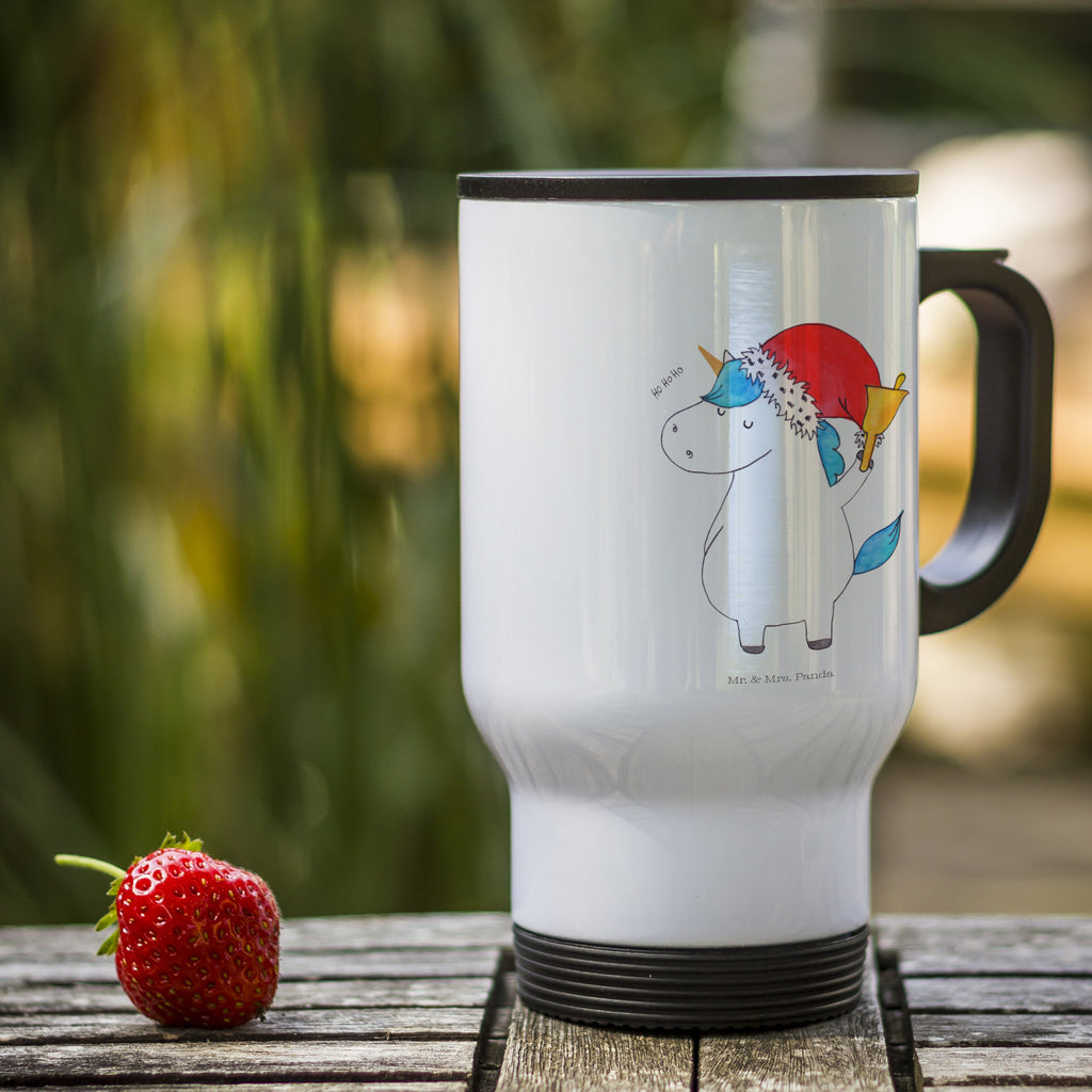 Thermobecher Einhorn Weihnachtsmann Thermobecher, To Go Becher, Thermotasse, Kaffeebecher, Isolierbecher, Thermobecher To Go, Warmhaltetasse, Edelstahlbecher, Reisebecher, Tasse mit Deckel, Thermobecher für 400 ml, Kaffeetasse zum Mitnehmen, Tasse zum Mitnehmen, Spülmaschinenfest, Einhorn, Einhörner, Einhorn Deko, Pegasus, Unicorn, Gin, Schokolade, Schoki, Weihnachten, Weihnachtsmann, Nikolaus, Wunschzettel, Wunschliste, Feenstaub