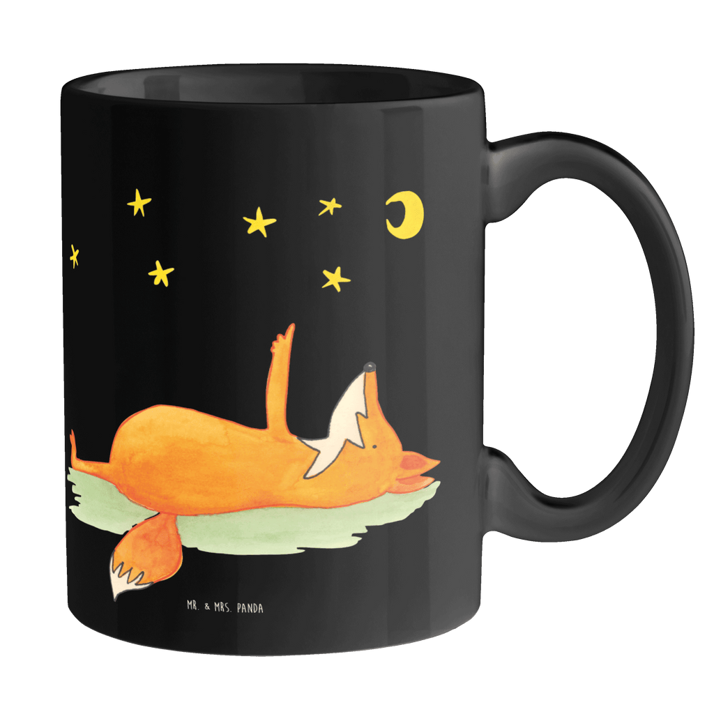 Tasse Fuchs Sterne Fuchs, Füchse, tröstende Worte, Spruch positiv, Spruch schön, Romantik, Always Look on the Bright Side of Life Becher, Kaffeetasse, Kaffeebecher, Tee, Frühstück, Büro  Fuchs