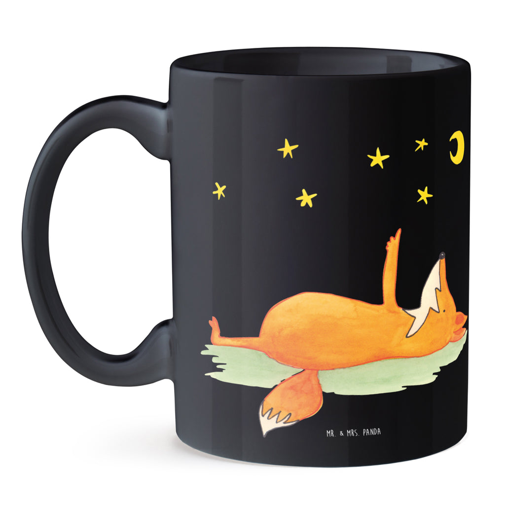 Tasse Fuchs Sterne Fuchs, Füchse, tröstende Worte, Spruch positiv, Spruch schön, Romantik, Always Look on the Bright Side of Life Becher, Kaffeetasse, Kaffeebecher, Tee, Frühstück, Büro  Fuchs