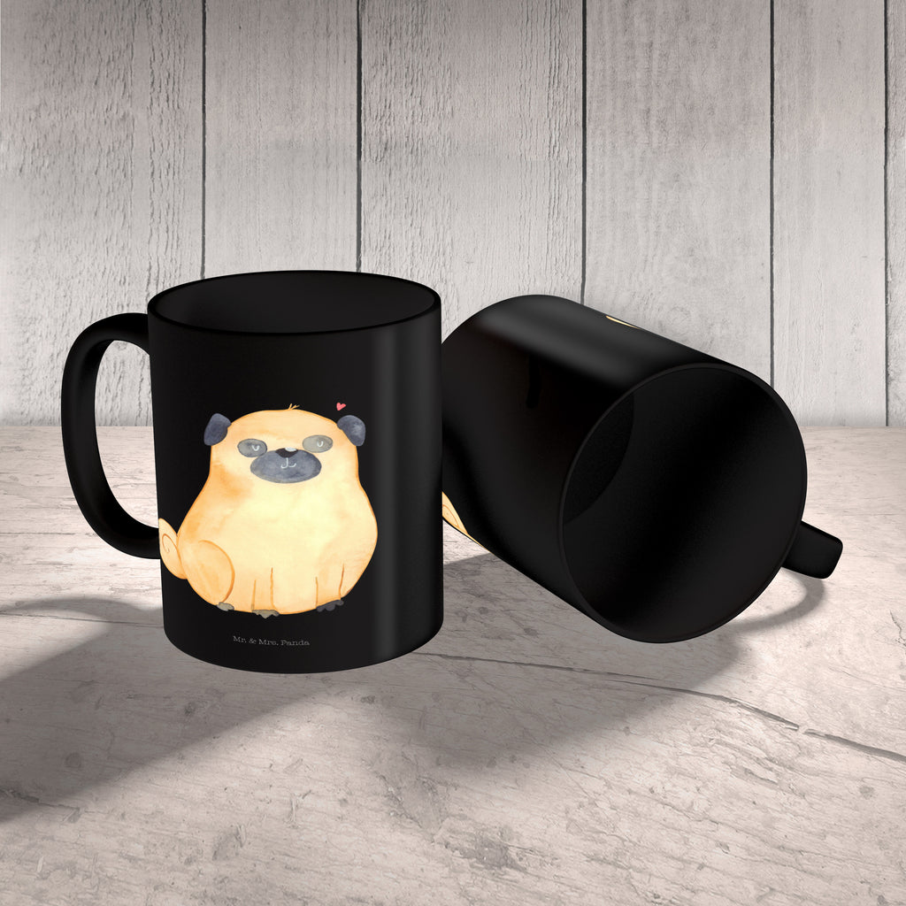 Tasse Mops Mops, Hund, Liebe, Hundeliebe,  Becher, Kaffeetasse, Kaffeebecher, Tee, Frühstück, Büro  Hund, Hundemotiv, Haustier, Hunderasse, Tierliebhaber, Hundebesitzer, Sprüche