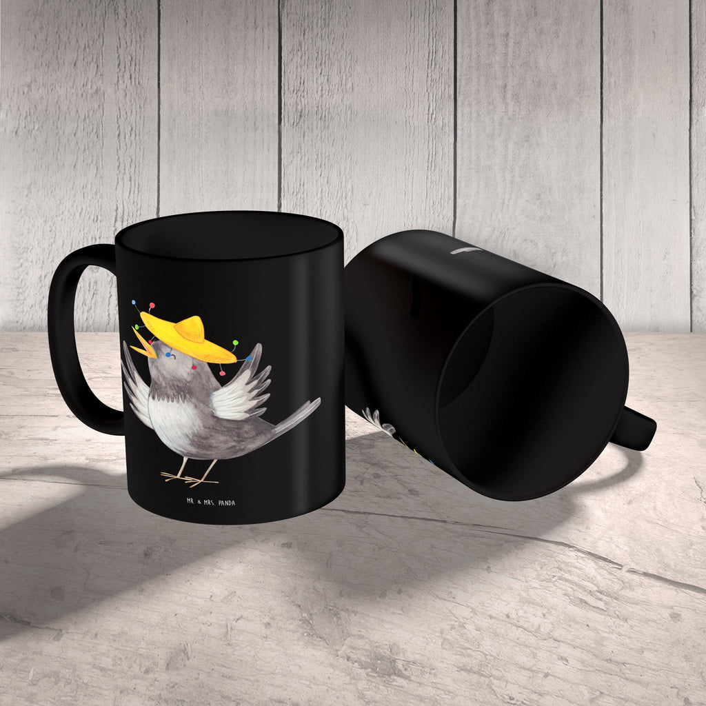 Tasse Rabe mit Sombrero