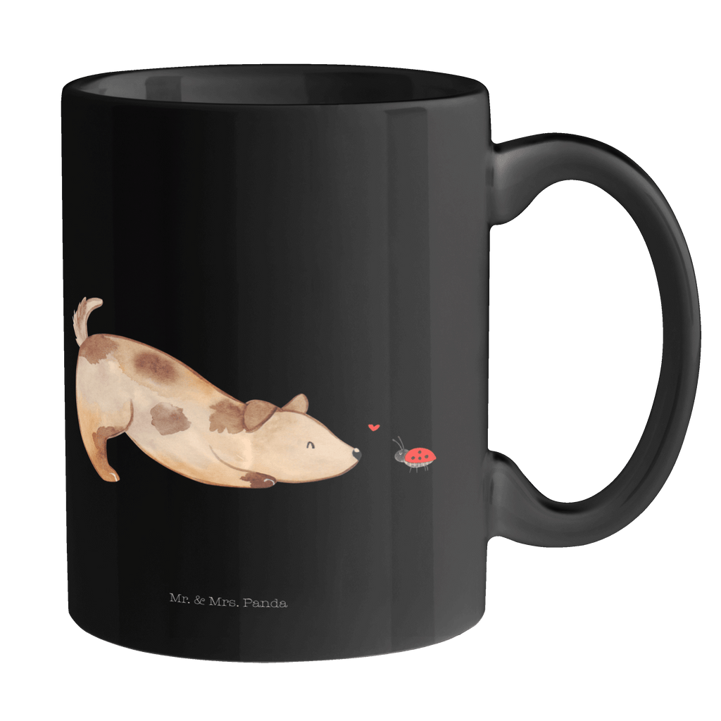 Tasse Hund Marienkäfer Hund, Hunde, Hundespruch, Sprüche, Marienkäfer, Mischling, Mischlinghund Becher, Kaffeetasse, Kaffeebecher, Tee, Frühstück, Büro  Hund, Hundemotiv, Haustier, Hunderasse, Tierliebhaber, Hundebesitzer, Sprüche