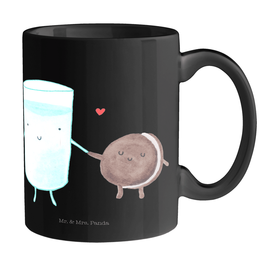 Tasse Milch & Keks Milk, Cookie, Milch, Keks, Kekse, Kaffee, Einladung Frühstück, Motiv süß, romantisch, perfektes Paar,  Becher, Kaffeetasse, Kaffeebecher, Tee, Frühstück, Büro  süße Tiermotive, gute Laune, lustige Sprüche, Tiere