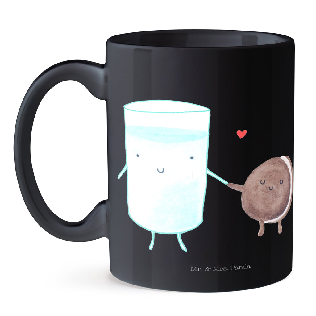 Tasse Milch & Keks Milk, Cookie, Milch, Keks, Kekse, Kaffee, Einladung Frühstück, Motiv süß, romantisch, perfektes Paar,  Becher, Kaffeetasse, Kaffeebecher, Tee, Frühstück, Büro  süße Tiermotive, gute Laune, lustige Sprüche, Tiere