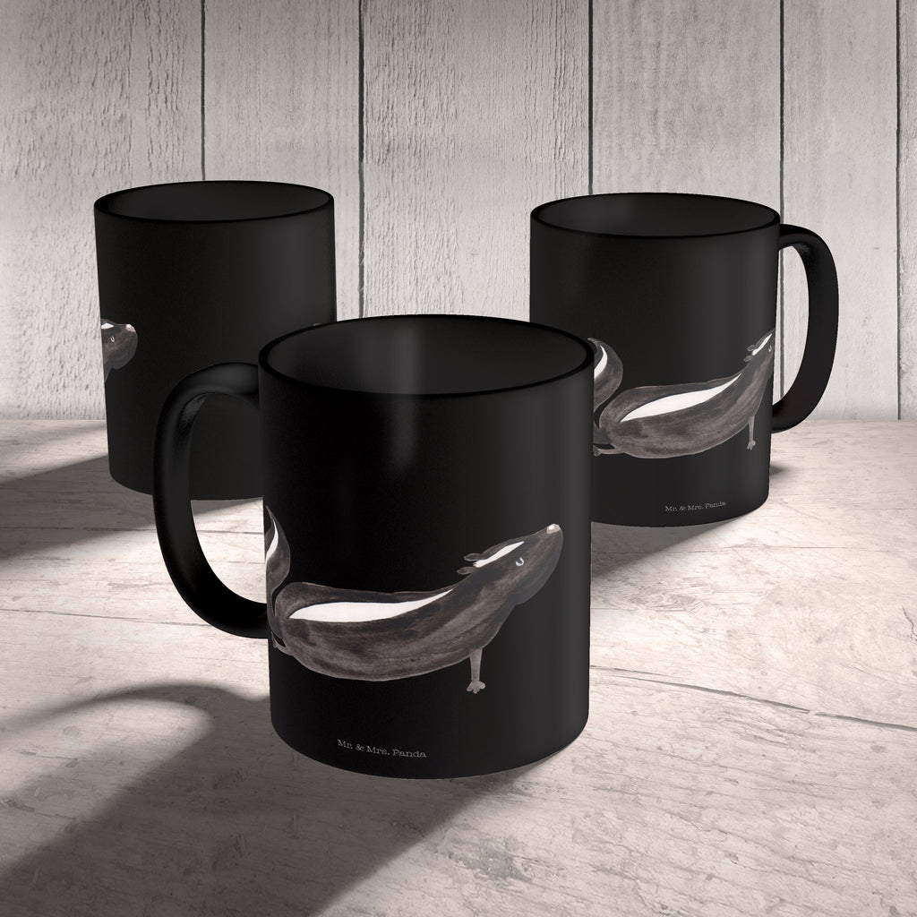 Tasse Stinktier Yoga Stinktier, Skunk, Wildtier, Raubtier, Stinker, Stinki, Yoga, Namaste, Lebe, Liebe, Lache Becher, Kaffeetasse, Kaffeebecher, Tee, Frühstück, Büro  Stinktier, Skunk