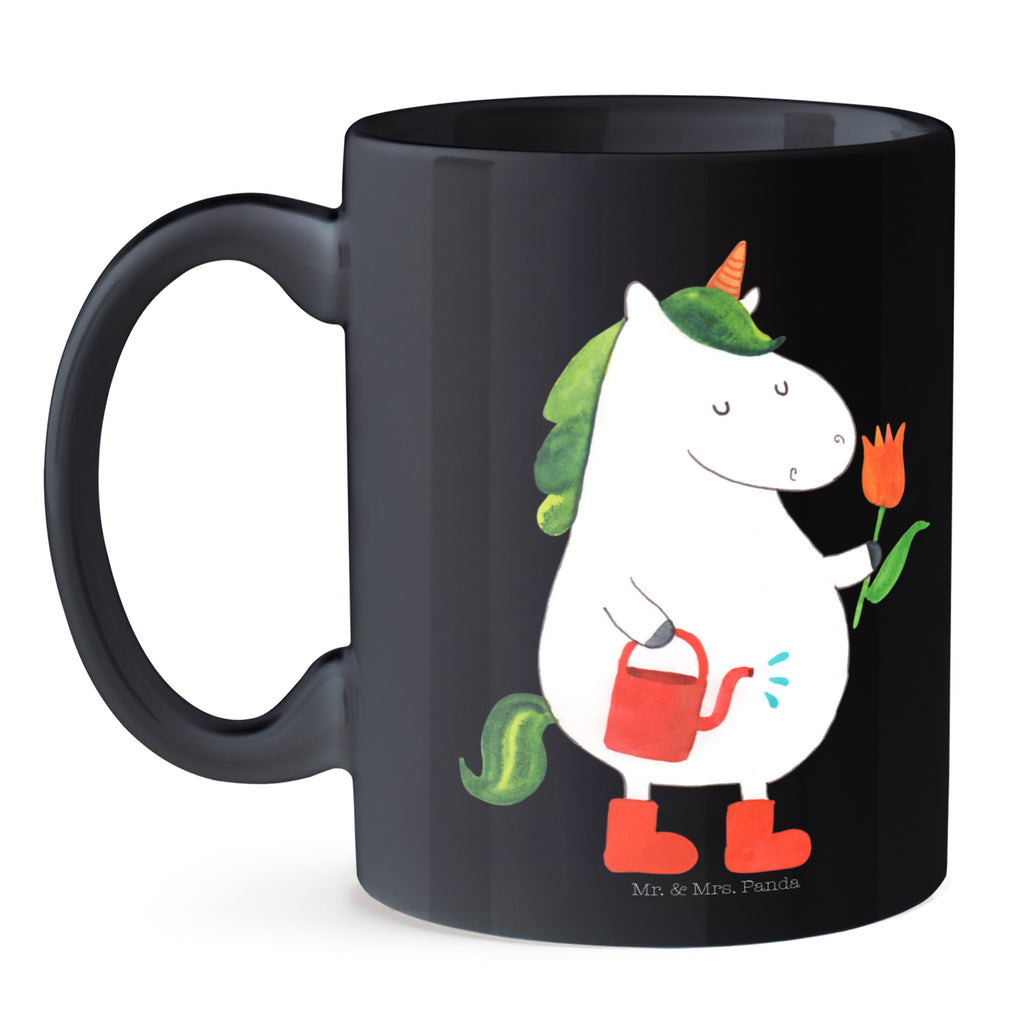 Tasse Einhorn Gärtner Einhorn, Einhörner, Unicorn, Luftballon, Gießkanne, Giesskanne, Lebenslust, Freude, Blume, Freundin, Garten, Stiefel Becher, Kaffeetasse, Kaffeebecher, Tee, Frühstück, Büro  Einhorn, Einhörner, Einhorn Deko, Pegasus, Unicorn