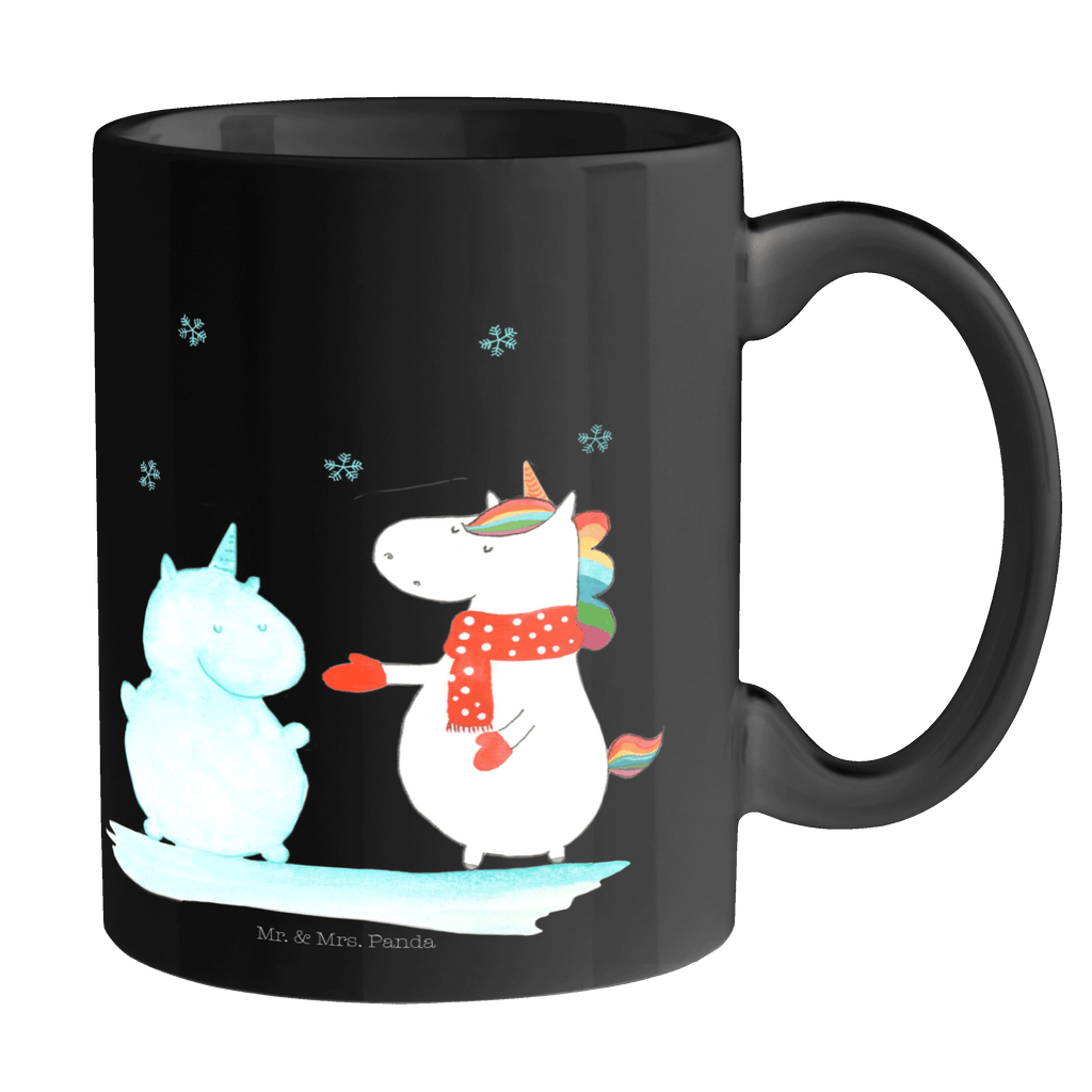 Tasse Einhorn Schneemann Einhorn, Unicorn, Schneemann, Winter, Schnee, Kuchen, Weihnachten, kalt, Mütze, Handschuhe, X-Mas Becher, Kaffeetasse, Kaffeebecher, Tee, Frühstück, Büro  Einhorn, Einhörner, Einhorn Deko, Pegasus, Unicorn