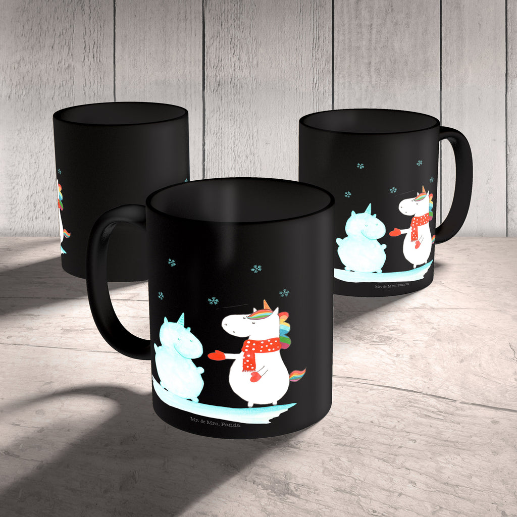 Tasse Einhorn Schneemann Einhorn, Unicorn, Schneemann, Winter, Schnee, Kuchen, Weihnachten, kalt, Mütze, Handschuhe, X-Mas Becher, Kaffeetasse, Kaffeebecher, Tee, Frühstück, Büro  Einhorn, Einhörner, Einhorn Deko, Pegasus, Unicorn