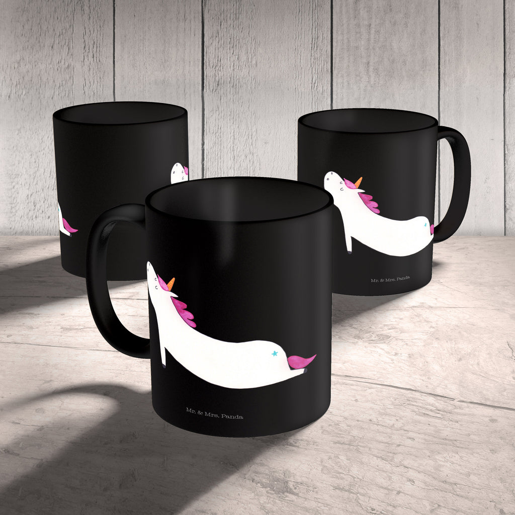 Tasse Einhorn Yoga Einhorn, Einhörner, Unicorn, Yoga, Namaste, Achtsamkeit, Entspannung, Joga, Yogamatte, Sport, lustig, witzig, süß Becher, Kaffeetasse, Kaffeebecher, Tee, Frühstück, Büro  Einhorn, Einhörner, Einhorn Deko, Pegasus, Unicorn