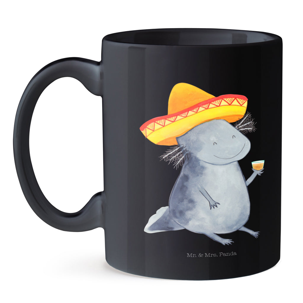 Tasse Axolotl Tequila Axolotl, Mexico, Mexiko, Sombrero, Zitrone, Tequila, Motivation, Spruch, Schwanzlurch, Lurch, Lurche, Axolot, Feuerdrache, Feuersalamander Becher, Kaffeetasse, Kaffeebecher, Tee, Frühstück, Büro  Axolotl, Molch