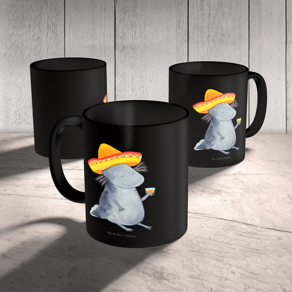 Tasse Axolotl Tequila Axolotl, Mexico, Mexiko, Sombrero, Zitrone, Tequila, Motivation, Spruch, Schwanzlurch, Lurch, Lurche, Axolot, Feuerdrache, Feuersalamander Becher, Kaffeetasse, Kaffeebecher, Tee, Frühstück, Büro  Axolotl, Molch