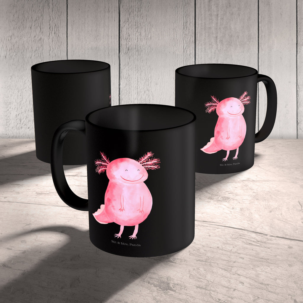 Tasse Axolotl glücklich