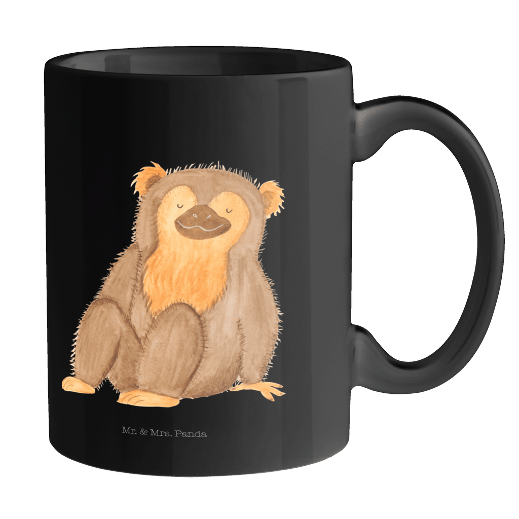Tasse Affe Affe, Äffchen, Affen, Selbstliebe, Respekt, Motivation, Selbstachtung, Liebe, Selbstbewusstsein, Selfcare	 Becher, Kaffeetasse, Kaffeebecher, Tee, Frühstück, Büro  Afrika, Wildtiere